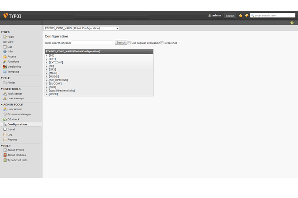 TYPO3+45屏幕截图4